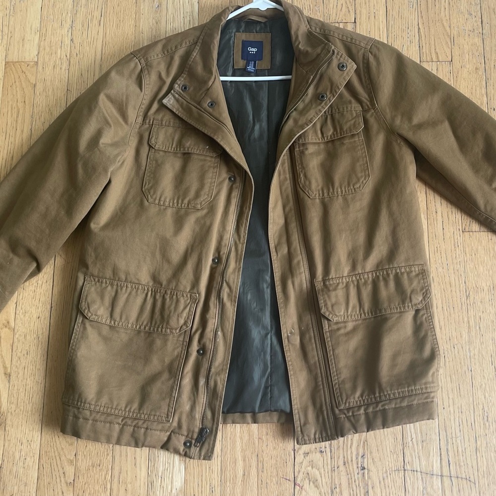 GAP Men's Tan Military Field Jacket